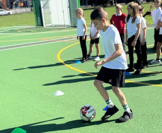 Dribbling in Action! ⚽️